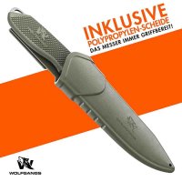 HUNTER Outdoormesser grün