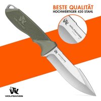 HUNTER Outdoormesser grün