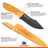 HUNTER Outdoormesser orange