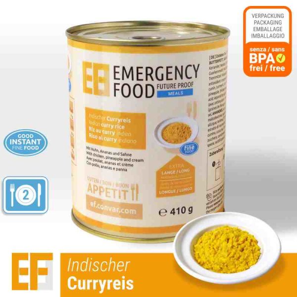 EF Meals Indisches Curryhuhn (410g)