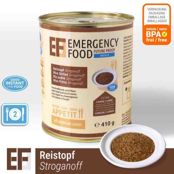 EF Meals Reistopf Stroganoff (320g)