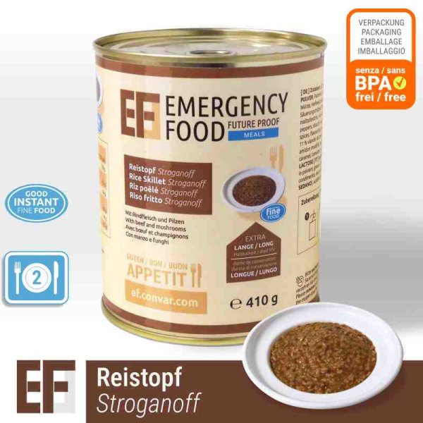 EF Meals Reistopf Stroganoff (410g)