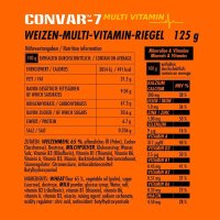 CONVAR-7 High Energy Bar - Multi Vitamin 125g - 12er Batterie